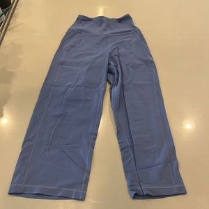 purple lululemon flare leggings align